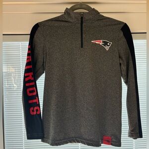 Boys Patriots 1/4 Zip Up